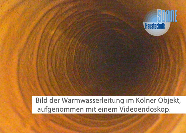 Warmwasserleitung Köln